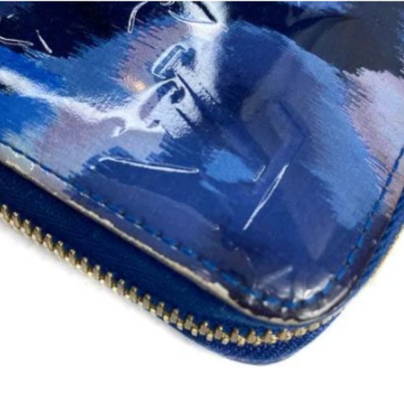 AUTHENTIC LV ZIPPY IKAT WALLET- VERNIS (PRELOVED) - Picture 6 of 12